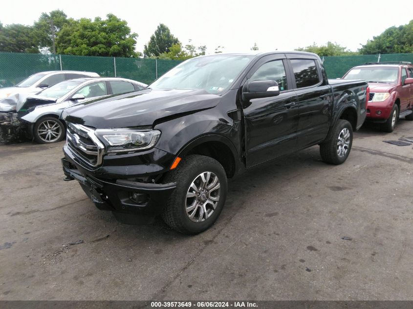 2022 Ford Ranger Lariat VIN: 1FTER4FH6NLD04908 Lot: 39573649