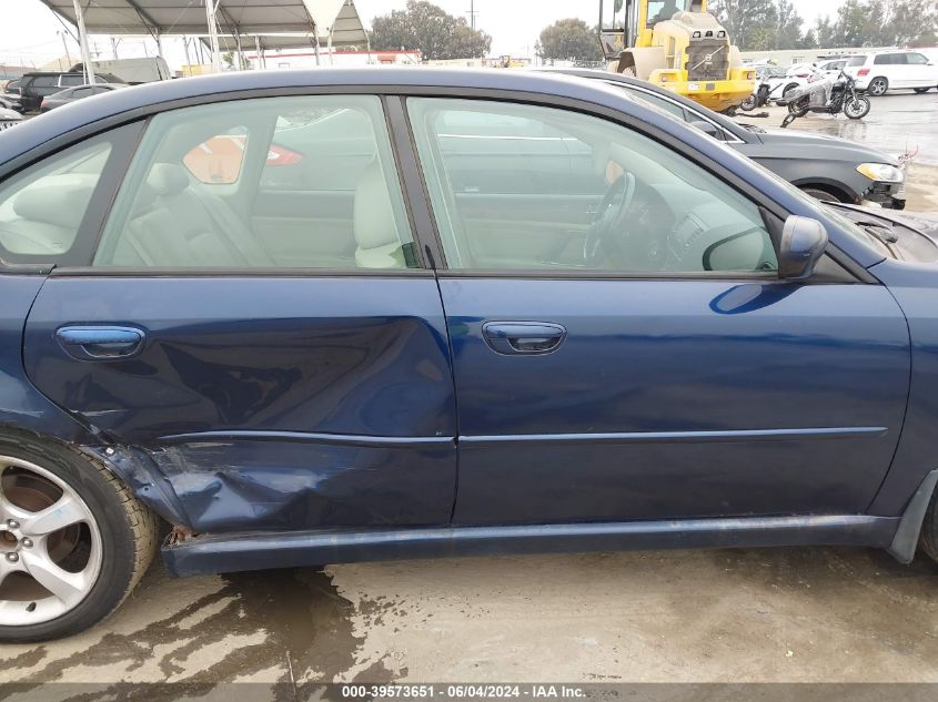 2006 Subaru Legacy 2.5I Limited VIN: 4S3BL626067215835 Lot: 39573651