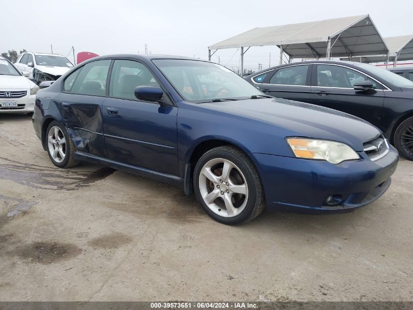 2006 Subaru Legacy 2.5I Limited VIN: 4S3BL626067215835 Lot: 39573651