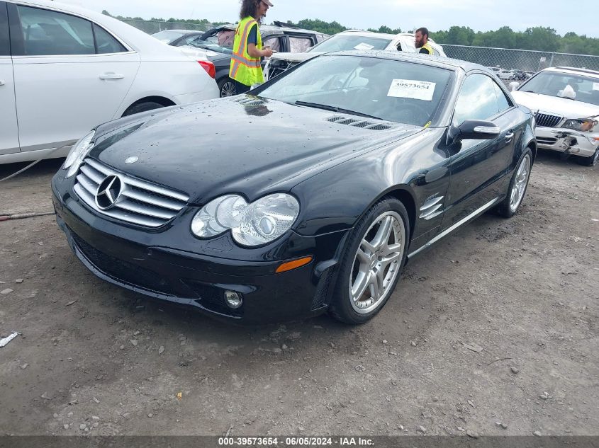 2006 Mercedes-Benz Sl 55 Amg VIN: WDBSK74F66F111876 Lot: 39573654