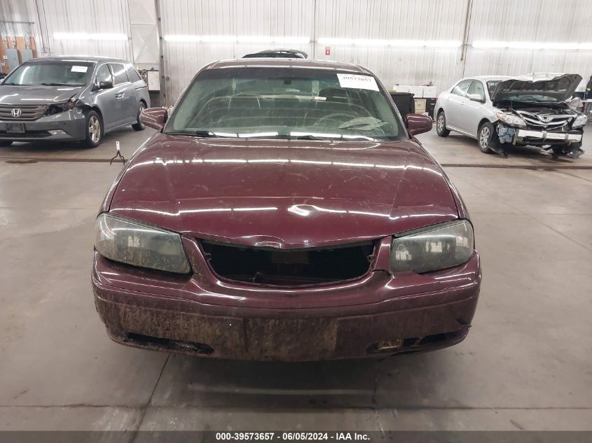 2004 Chevrolet Impala Ls VIN: 2G1WH52K849439403 Lot: 39573657