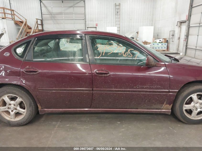 2004 Chevrolet Impala Ls VIN: 2G1WH52K849439403 Lot: 39573657