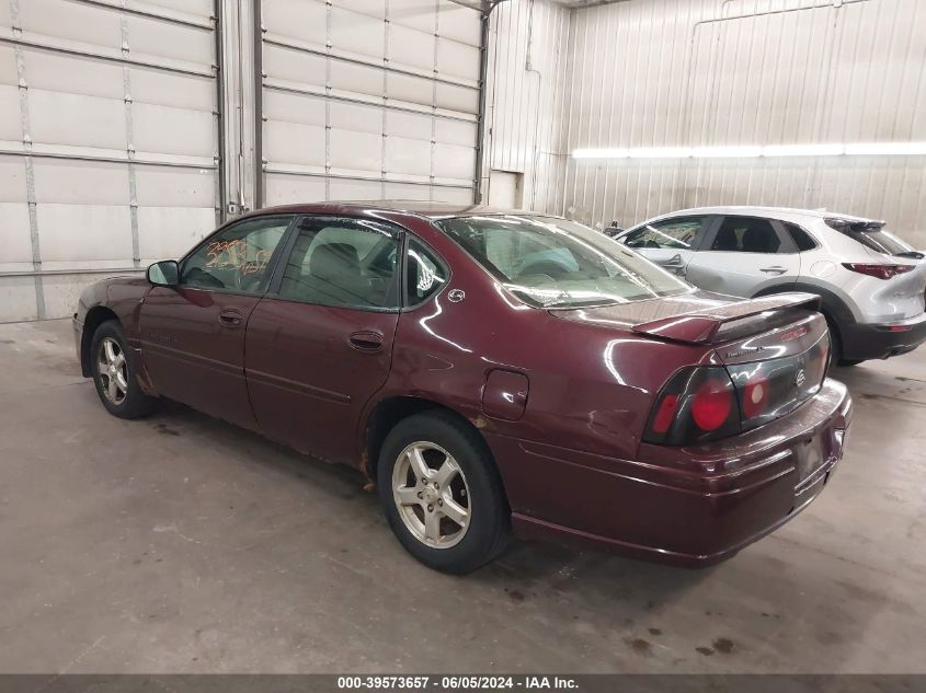 2004 Chevrolet Impala Ls VIN: 2G1WH52K849439403 Lot: 39573657