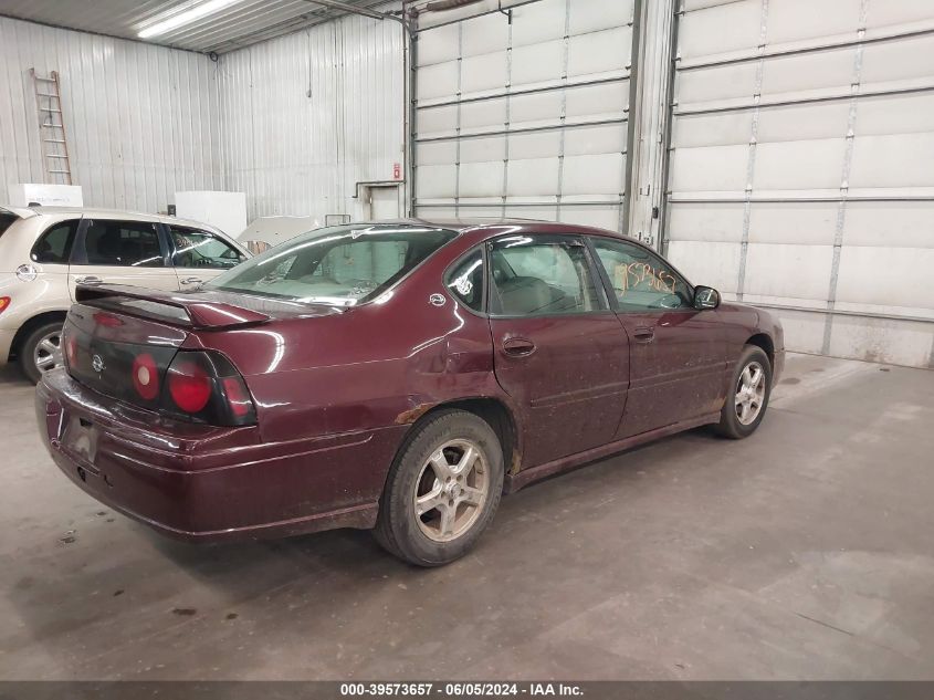 2004 Chevrolet Impala Ls VIN: 2G1WH52K849439403 Lot: 39573657