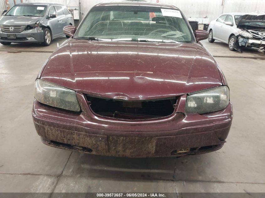 2004 Chevrolet Impala Ls VIN: 2G1WH52K849439403 Lot: 39573657