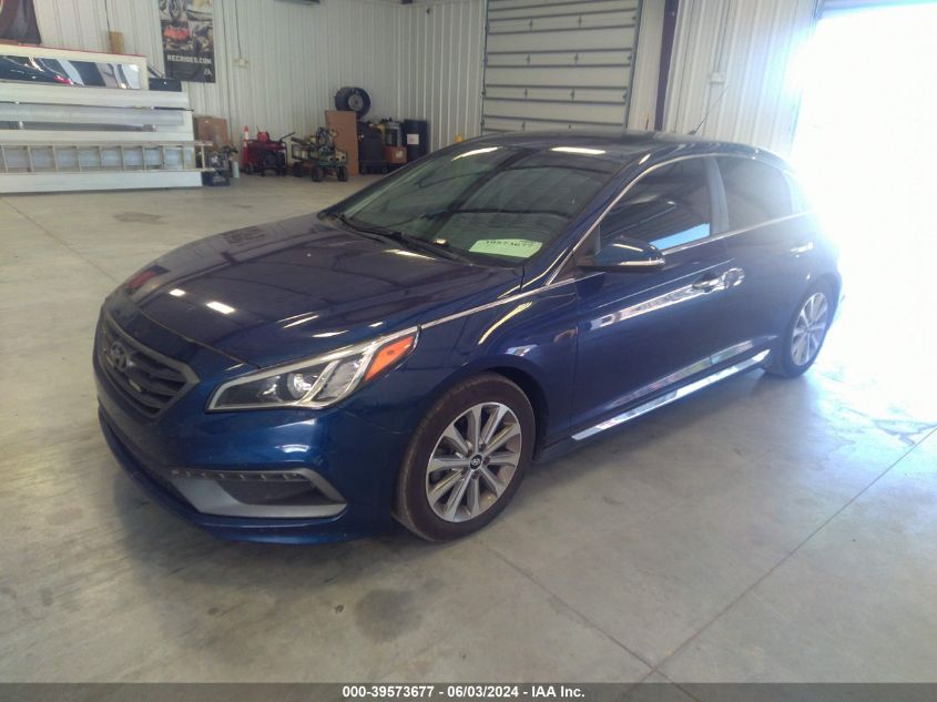 VIN 5NPE34AF0HH594627 2017 HYUNDAI SONATA LIMITED