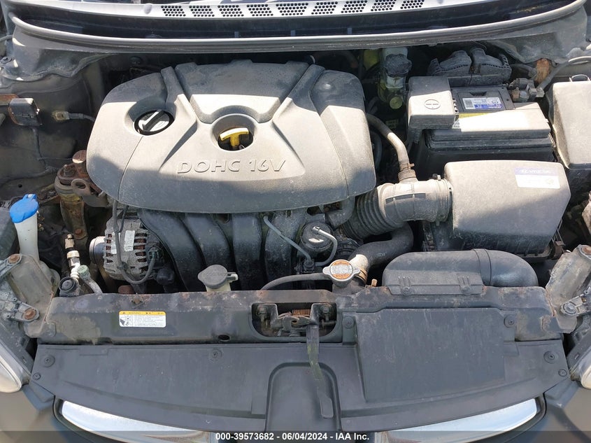 2012 Hyundai Elantra Gls (Ulsan Plant) VIN: KMHDH4AE4CU183133 Lot: 39573682