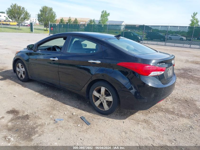 2012 Hyundai Elantra Gls (Ulsan Plant) VIN: KMHDH4AE4CU183133 Lot: 39573682