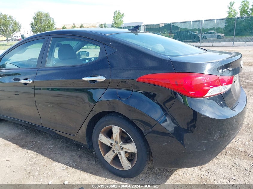 2012 Hyundai Elantra Gls (Ulsan Plant) VIN: KMHDH4AE4CU183133 Lot: 39573682