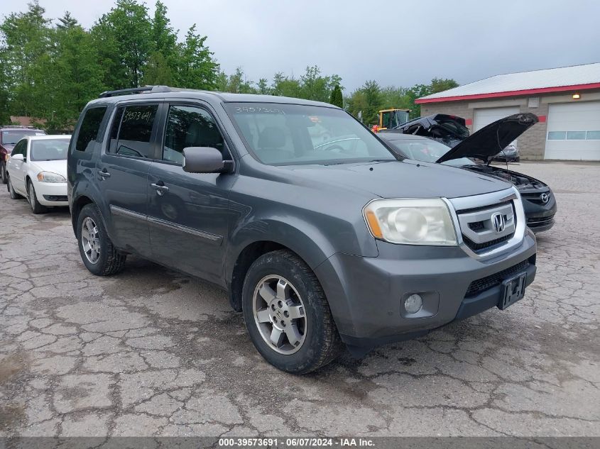 2011 Honda Pilot Touring VIN: 5FNYF4H93BB095489 Lot: 39573691