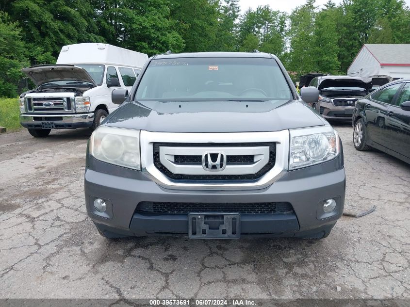 2011 Honda Pilot Touring VIN: 5FNYF4H93BB095489 Lot: 39573691