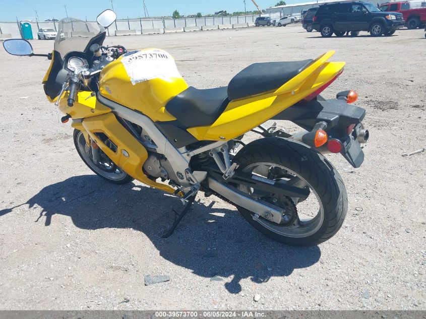 2004 Suzuki Sv650 VIN: JS1VP53AX42103160 Lot: 39573700