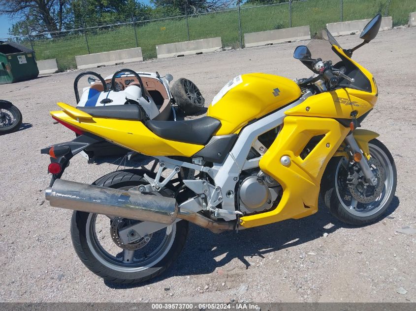 2004 Suzuki Sv650 VIN: JS1VP53AX42103160 Lot: 39573700