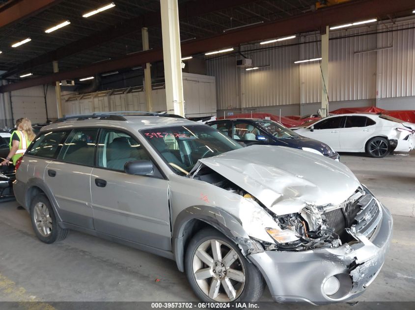 2006 Subaru Outback 2.5I VIN: 4S4BP61C967312362 Lot: 39573702