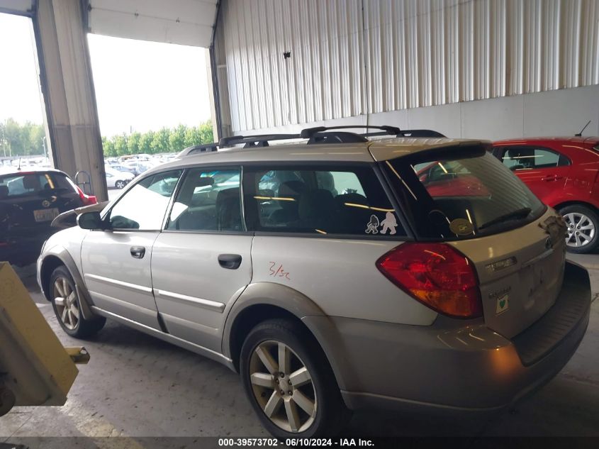 2006 Subaru Outback 2.5I VIN: 4S4BP61C967312362 Lot: 39573702