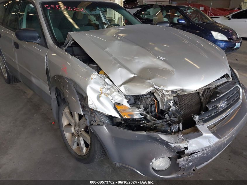 2006 Subaru Outback 2.5I VIN: 4S4BP61C967312362 Lot: 39573702