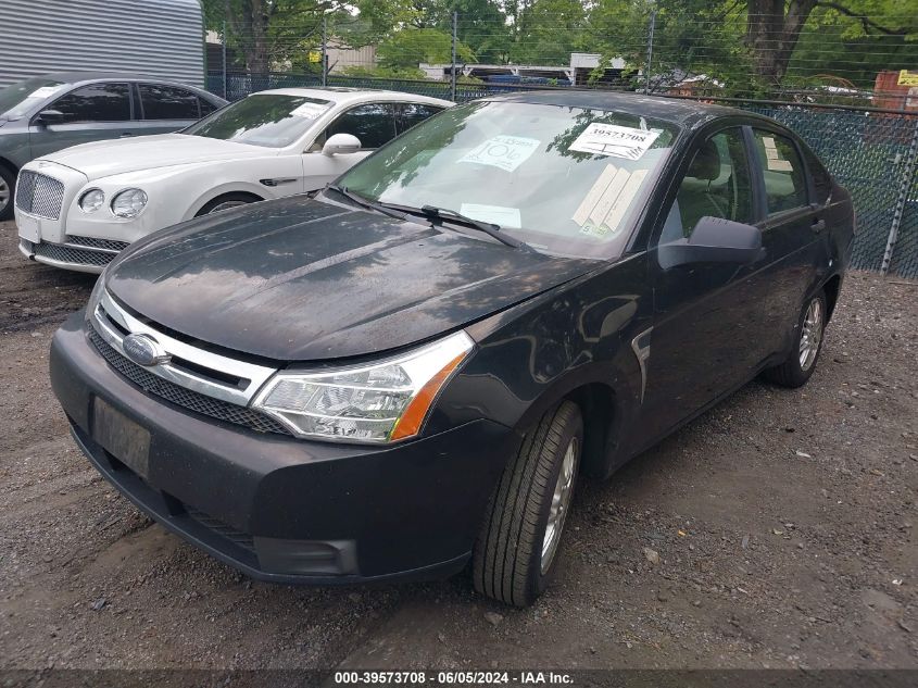 2008 Ford Focus Se/Ses VIN: 1FAHP35N78W109218 Lot: 39573708