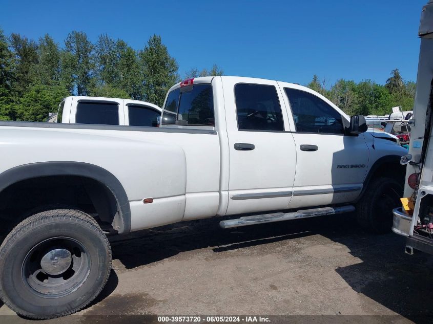 2004 Dodge Ram 3500 Slt/Laramie VIN: 3D7MU48C94G199844 Lot: 39573720