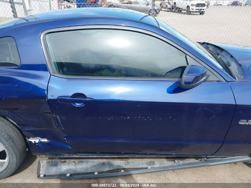 2012 Ford Mustang Gt VIN: 1ZVBP8CF5C5263527 Lot: 39573723