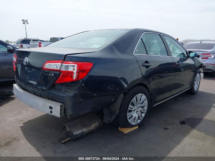 2012 Toyota Camry Le VIN: 4T4BF1FK1CR191349 Lot: 39573724