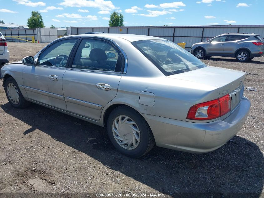 2004 Kia Optima Lx/Ex VIN: KNAGD128745373005 Lot: 39573726