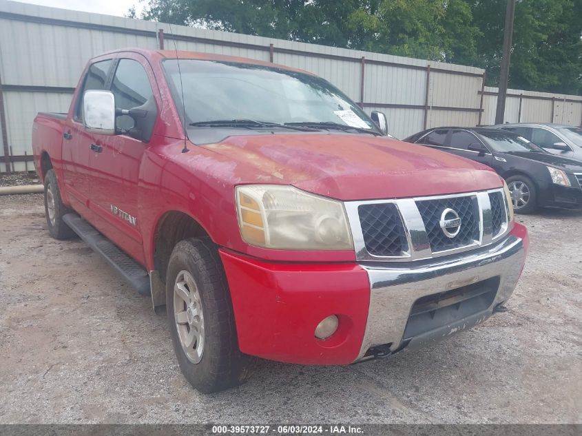 2006 Nissan Titan Le VIN: 1N6BA07B96N557205 Lot: 39573727