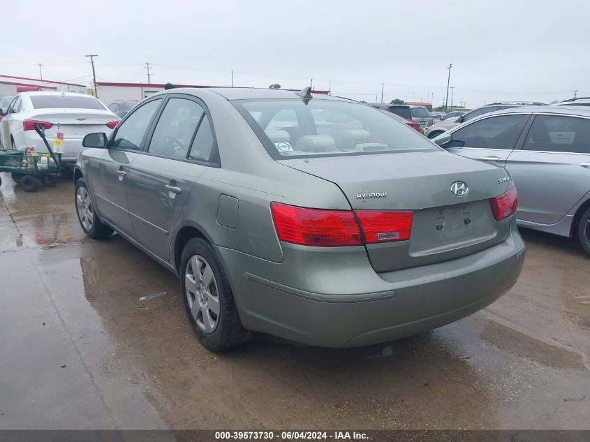 2009 Hyundai Sonata Gls VIN: 5NPET46C39H474899 Lot: 39573730