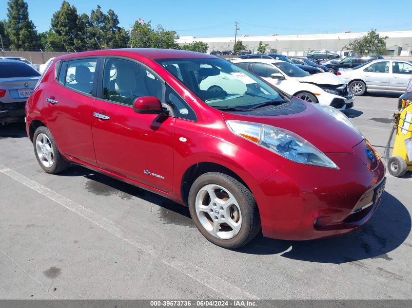 2011 Nissan Leaf Sl VIN: JN1AZ0CP3BT006866 Lot: 39573736