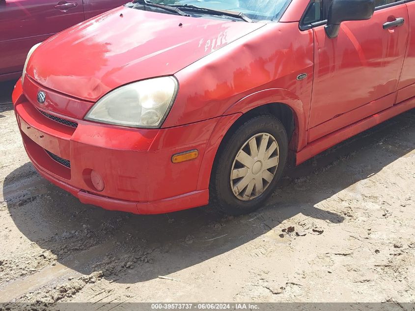 2004 Suzuki Aerio Lx/S VIN: JS2RA61S945202289 Lot: 39573737