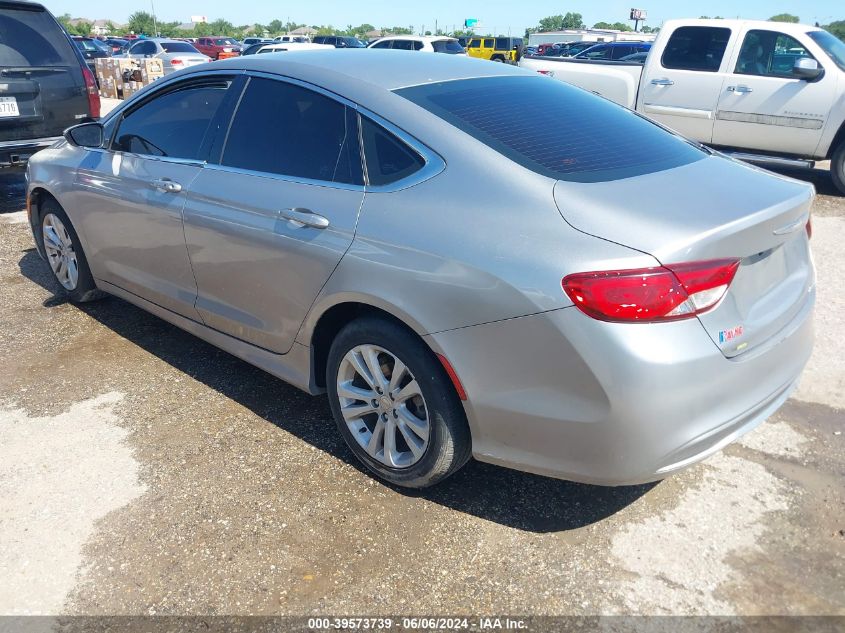 2016 Chrysler 200 Limited VIN: 1C3CCCAB2GN148626 Lot: 39573739