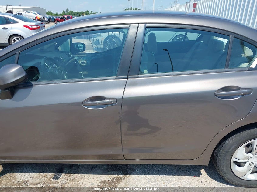 2014 Honda Civic Lx VIN: 19XFB2F59EE047335 Lot: 39573746