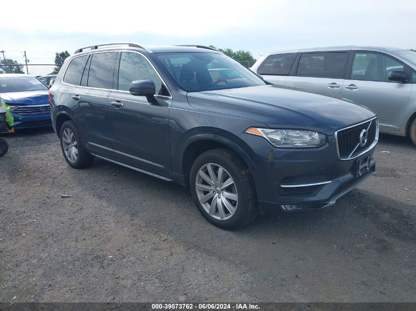 2016 Volvo Xc90 T6 Momentum VIN: YV4A22PK4G1033652 Lot: 39573762