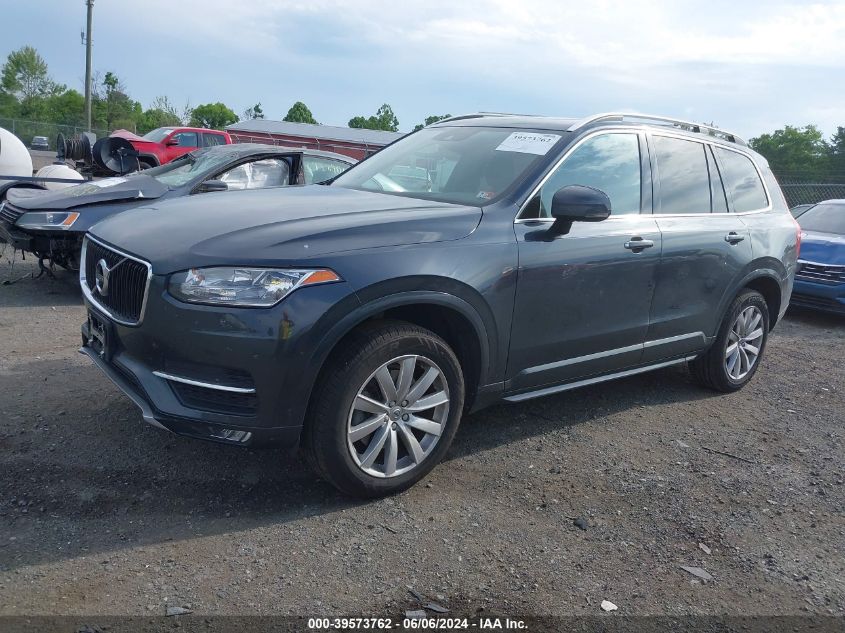 2016 Volvo Xc90 T6 Momentum VIN: YV4A22PK4G1033652 Lot: 39573762