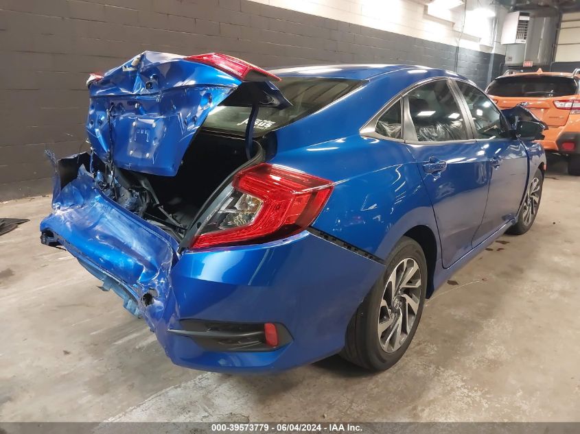 2016 Honda Civic Ex VIN: 2HGFC2F70GH565700 Lot: 39573779