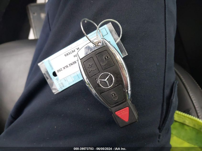 2015 Mercedes-Benz Slk 250 VIN: WDDPK4HA5FF109708 Lot: 39573783