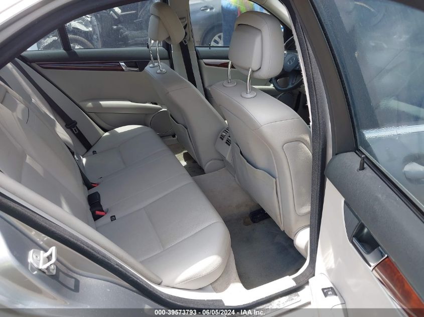 2011 Mercedes-Benz C 300 Luxury/Sport VIN: WDDGF5EB7BR164340 Lot: 39573793