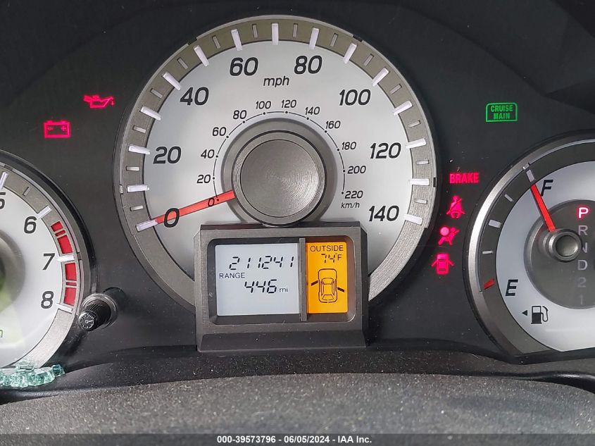 2012 Honda Pilot Ex-L VIN: 5FNYF4H53CB067917 Lot: 39573796