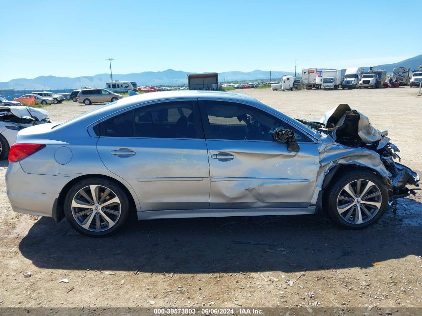 2016 Subaru Legacy 2.5I Limited VIN: 4S3BNAN60G3034395 Lot: 39573803