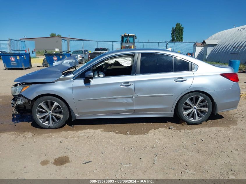 2016 Subaru Legacy 2.5I Limited VIN: 4S3BNAN60G3034395 Lot: 39573803