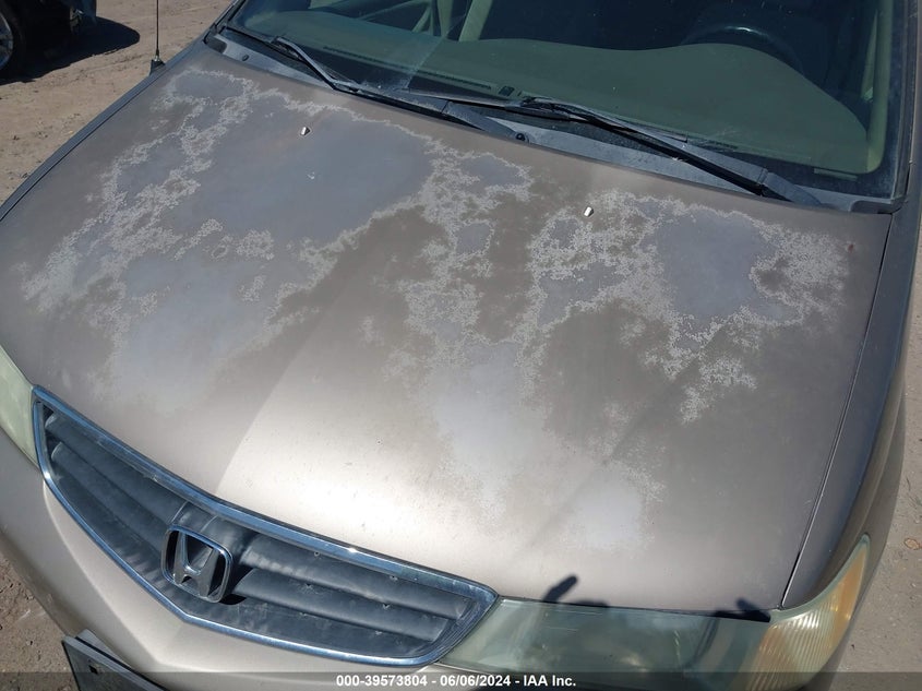 2003 Honda Odyssey Ex VIN: 5FNRL18653B017086 Lot: 39573804