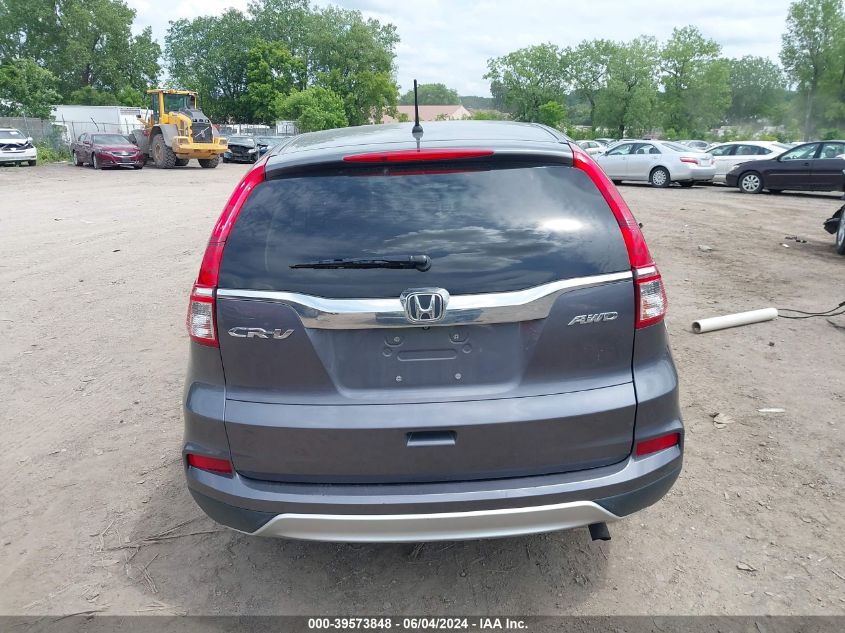 2015 Honda Cr-V Ex VIN: 5J6RM4H55FL067195 Lot: 39573848