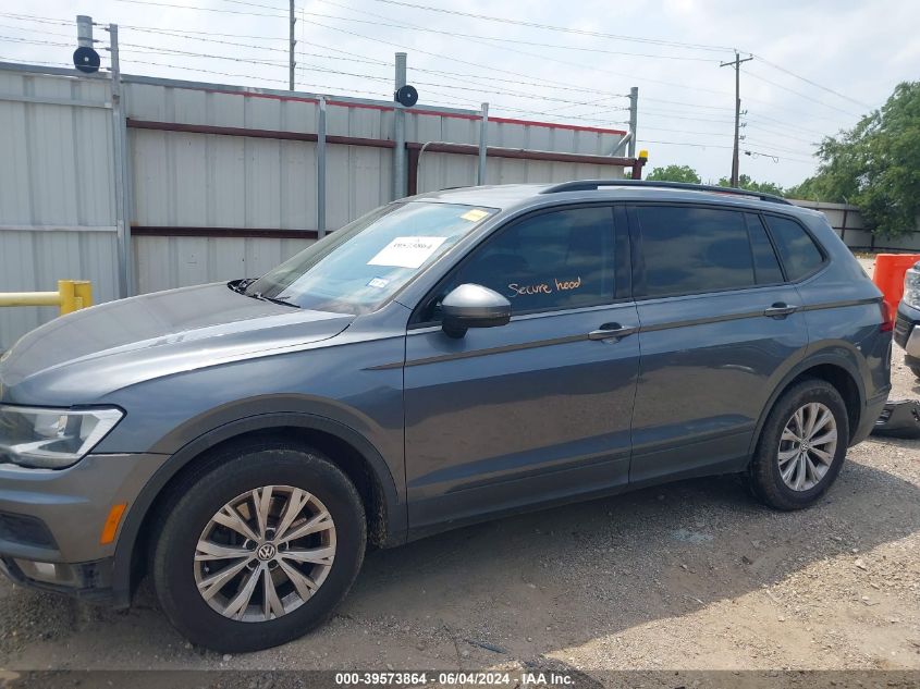 2018 Volkswagen Tiguan 2.0T S VIN: 3VV1B7AX8JM015672 Lot: 39573864