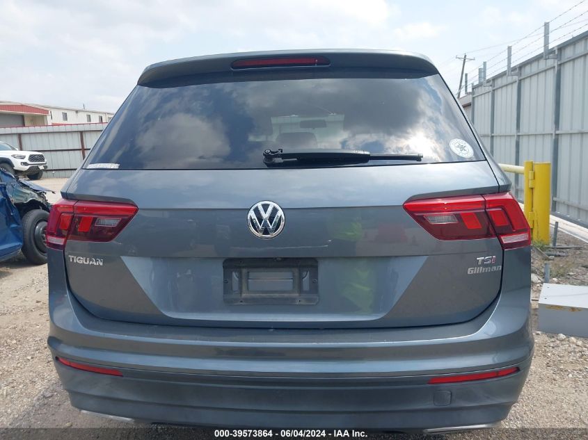 2018 VOLKSWAGEN TIGUAN 2.0T S - 3VV1B7AX8JM015672