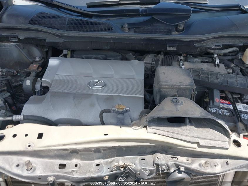 2011 Lexus Rx 350 VIN: 2T2BK1BA8BC100009 Lot: 39573868