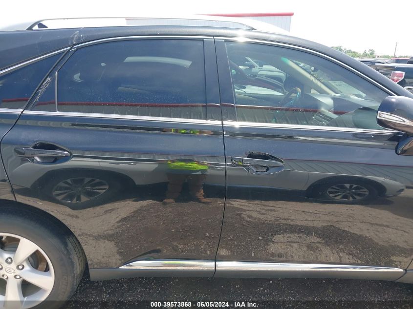 2011 Lexus Rx 350 VIN: 2T2BK1BA8BC100009 Lot: 39573868