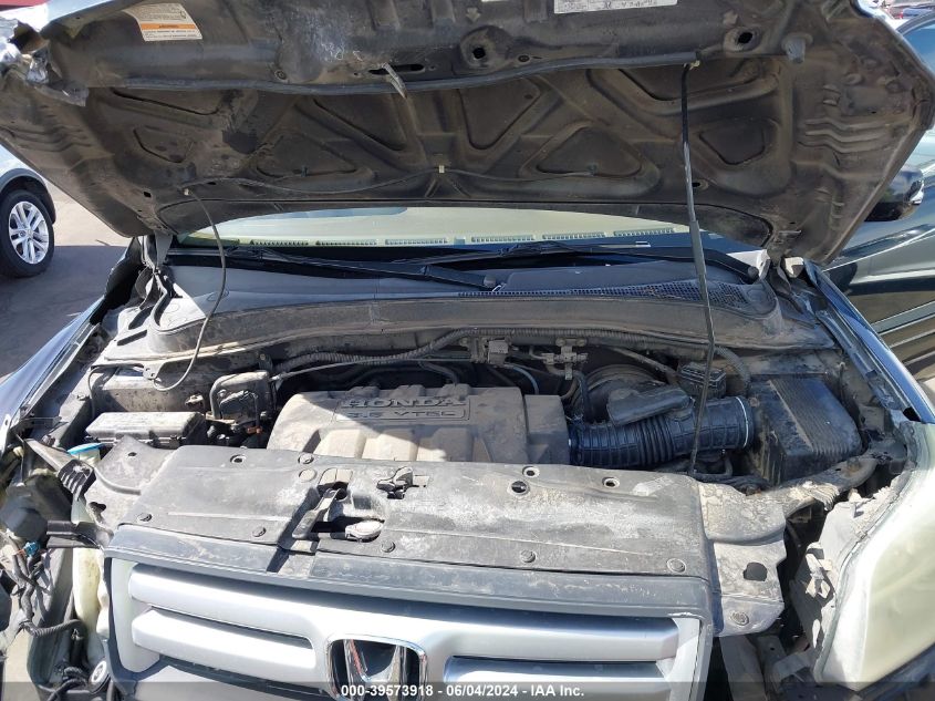 2006 Honda Pilot Ex-L VIN: 2HKYF18776H521365 Lot: 39573918