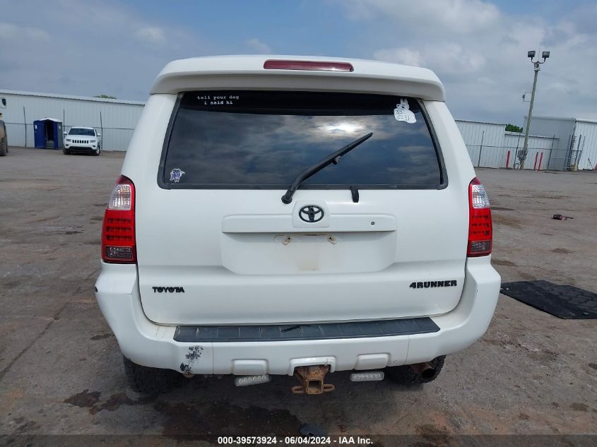 2006 Toyota 4Runner Sr5 Sport V6 VIN: JTEBU14R460091287 Lot: 39573924