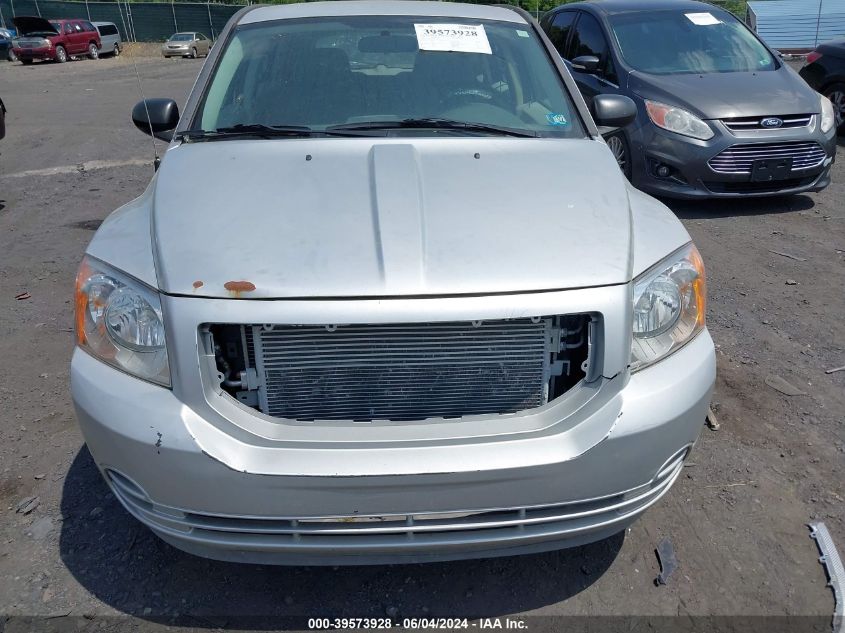 2007 Dodge Caliber Sxt VIN: 1B3HB48B77D567899 Lot: 39573928