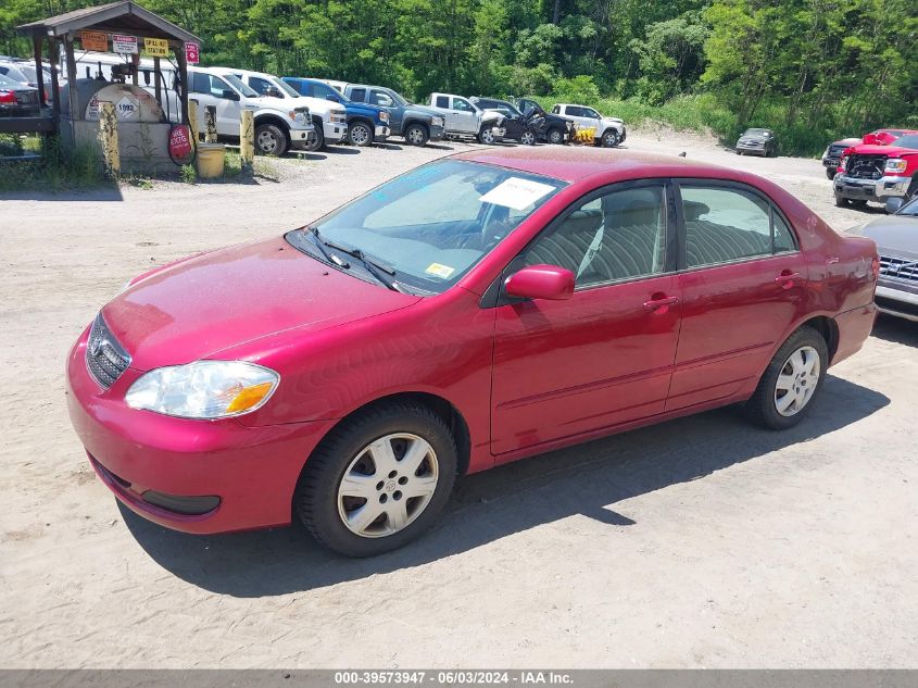 2007 Toyota Corolla Le VIN: 2T1BR30E57C805925 Lot: 39573947