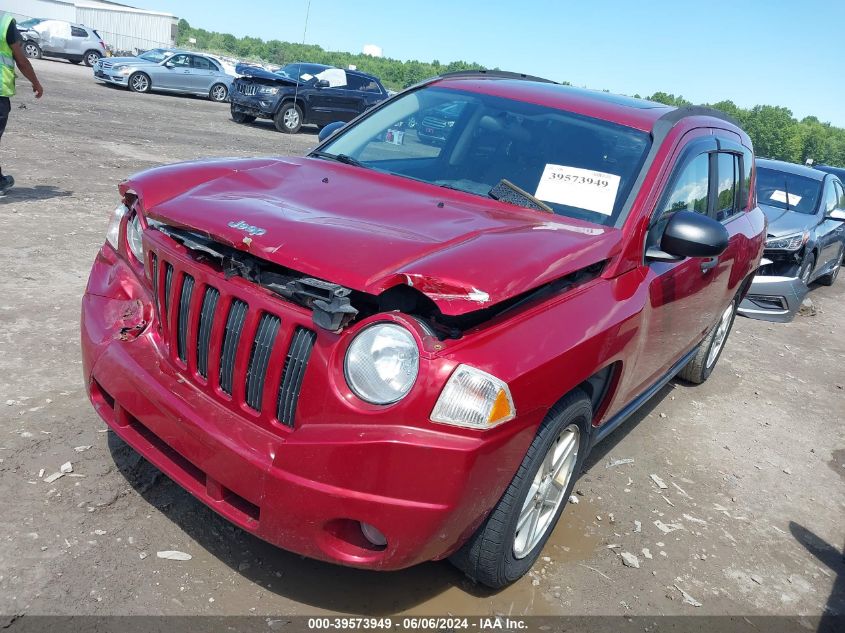 1J8FT47W07D123831 2007 Jeep Compass Sport